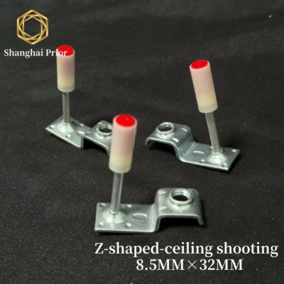 Z-Shaped Ceiling Shooting Nail with 0.7-1.0 Ton Load-Bearing and 8-Meter Working Height for 5x Faster Installation